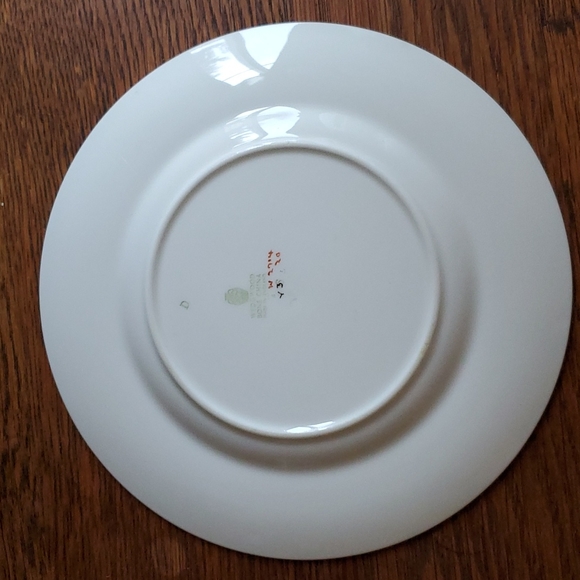 Vintage Wedgewood Florentine Turquoise Rim Fruit Center& White Body - Picture 3 of 7